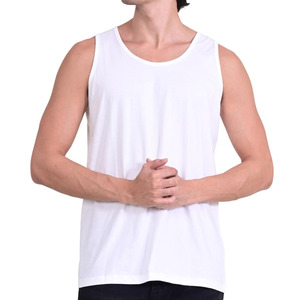 High Quality Men <b>Tank</b> <b>Top</b> Soft Breathable Cotton Sleeveless Shirt Comfortable Summer Casual Wear Gym Fitness <b>Tank</b> <b>Top</b> - Product Image 1