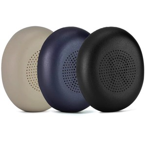 Almohadillas de Repuesto para Jabra Elite 45h, Almohadillas de Cuero Proteico Transpirables con Cancelación de Ruido, Esponja de Calidad Premium - Product Image 1