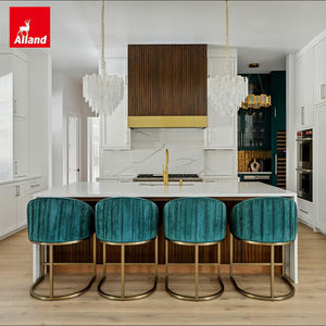 Services de conception personnalisée Alland : Armoires de <span class=keywords><strong>cuisine</strong></span> blanches de style côtier Shaker, peintes en blanc cassé, pour l'ensemble des meubles de <span class=keywords><strong>cuisine</strong></span> (supérieurs et inférieurs) - Product Image 6