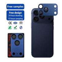 Protection d'objectif d'appareil photo en verre trempé en gros pour iPhone 17, couverture intégrale 9H anti-rayures