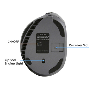 Rato recarregá<span class=keywords><strong>vel</strong></span> Vertical Hardware Invenções Vertical Ergonomic <span class=keywords><strong>Mouse</strong></span> Gaming <span class=keywords><strong>Mouse</strong></span> - Product Image 4