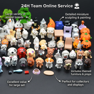 Figuras <span class=keywords><strong>de</strong></span> Resina en Miniatura <span class=keywords><strong>de</strong></span> Gatos y <span class=keywords><strong>Perros</strong></span>, Pequeñas Figuras <span class=keywords><strong>de</strong></span> Animales para Manualidades, Accesorios para Casas <span class=keywords><strong>de</strong></span> Muñecas, Decoración <span class=keywords><strong>de</strong></span> Pasteles, Decoración <span class=keywords><strong>de</strong></span> Escritorio - Product Image 1