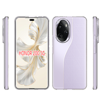 Pour Huawei Honor 200 coque de téléphone transparente antichoc coque en Tpu pour Huawei Honor 200 5G couverture arrière coins