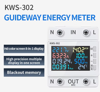 KWS-302WF AC Guide numérique multifonctionnel tension ampèremètre Volt Amp Watt mètre testeur d'électricité avec paramètres de protection