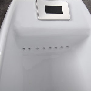<span class=keywords><strong>Orinatoio</strong></span> a Parete dal Design Moderno con Risparmio Idrico, Forma Ovale in Ceramica e Scarico Automatico con Sensore per Bagno - Product Image 3