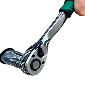 Llave de Trinquete de 1/2 Pulgada y 72 Dientes, Mango Corto Antideslizante, Llave de Acero que Ahorra Esfuerzo, Herramienta de Reparación Manual, Directo de Fábrica - Product Image 4