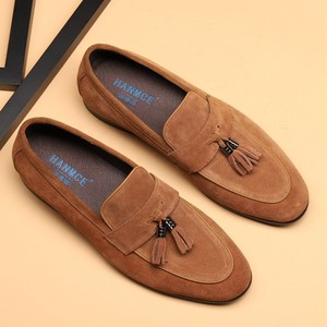 <span class=keywords><strong>Mocasines</strong></span> Casuales con <span class=keywords><strong>Borlas</strong></span> y Punta Redonda, Estilo Británico, de Gamuza para <span class=keywords><strong>Hombre</strong></span>, Tendencia Coreana, con Suela de Goma - Product Image 2