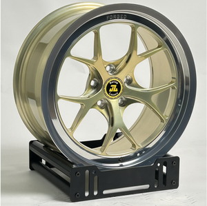 Rines Monobloque Forjados Personalizados para Carreras con Borde Pulido de 18, 19 y 20 Pulgadas para F30, F31, F34, G20, G21, G30, E46, E90, E91, 320i, 330i, 325i, 5x120, 5x112 - Product Image 4