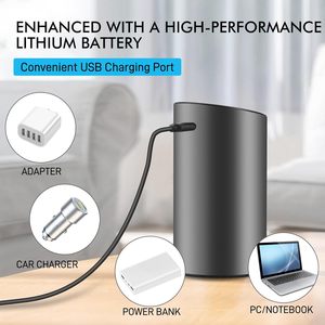 Luxury Portable Waterless Aroma Essential Oil Car Diffuser 1 Year Warranty <b>Battery</b> <b>Operated</b> Timing Function 10-50ml Capacity - Product Image 4