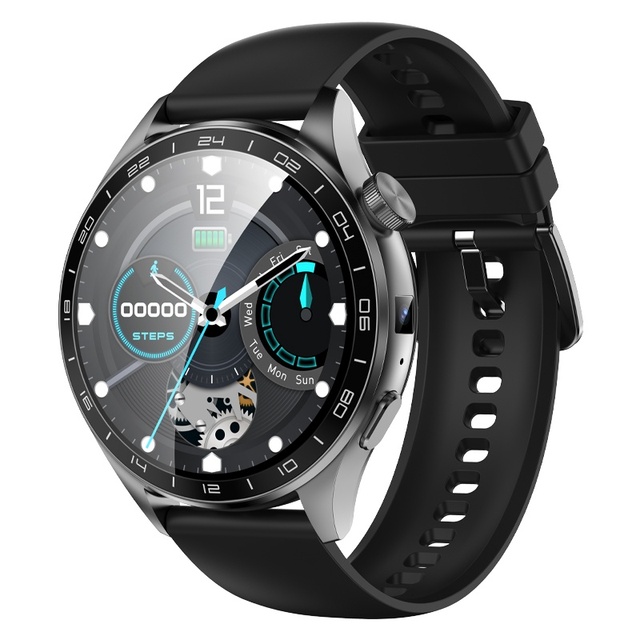 LM05 Men's Analog-Digital Hybrid Smartwatch 24/7 Heart Rate Monitor Wireless Earphone Pairing Sleep Tracker Call Reminder IP67