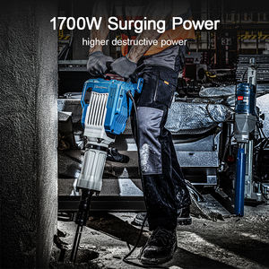 <span class=keywords><strong>Martillo</strong></span> <span class=keywords><strong>Demoledor</strong></span> de Hormigón <span class=keywords><strong>Dongcheng</strong></span> para Romper y Desmantelar Paredes o Piedras - Product Image 2