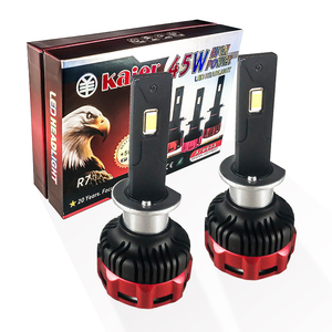 Luces led de haz Alto y Bajo para coche, Bombilla de luces led superbrillante para fábrica profesional Kaier R7 H1, venta directa - Product Image 1