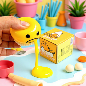 Neues Eigelb-Taba Squishy Sensorisches Stressabbau-Spielzeug Lustiger Erbrochenes-Custard-Stressball Kinder Fidget Squeeze Spielzeug Großhandel - Product Image 1