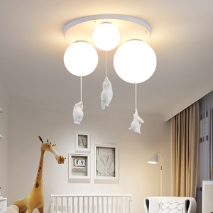 Lámpara de Burbujas de Oso Regordete de Qiaoyuan Lighting, Diseño Creativo y Popular para Niños, Lámpara de Techo Transfronteriza - Product Image 5