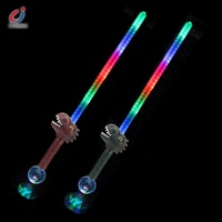 Chengji gros bâtons flash jouet populaire en plastique éclairer noël led clignotant dinosaure bâton pour enfants