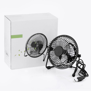 Ventilateur de bureau USB à deux vitesses, 4-6 pouces, alimenté par USB UNIQUEMENT, flux d'air amélioré, faible bruit, idéal pour le refroidissement personnel - Product Image 6