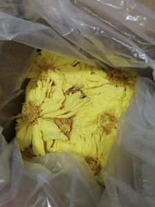 Nymphaea parfumée séchée brute fleur jaune Nymphaea Ampla fleurs jaunes naturelles Nymphaea Ampla pour le thé - Product Image 3