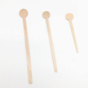 Tongkat Pengaduk Kopi Kayu <span class=keywords><strong>Birch</strong></span> 7.5 Inci untuk Minum - Product Image 5