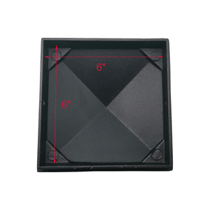 Tapas para Postes de Cercas <span class=keywords><strong>Celia</strong></span> Ecológicas y Modernas de 6 Pulgadas con Aluminio Fundido de Alto Rendimiento, Colores Personalizados y Servicio de Modelado 3D - Product Image 5