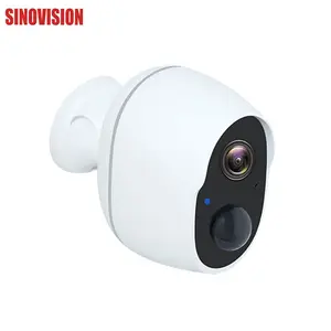 High Quality HD 1080P IP66 Waterproof Wireless PIR Motion Detection Power Battery Indoor Security IP Baby Monitor Camera