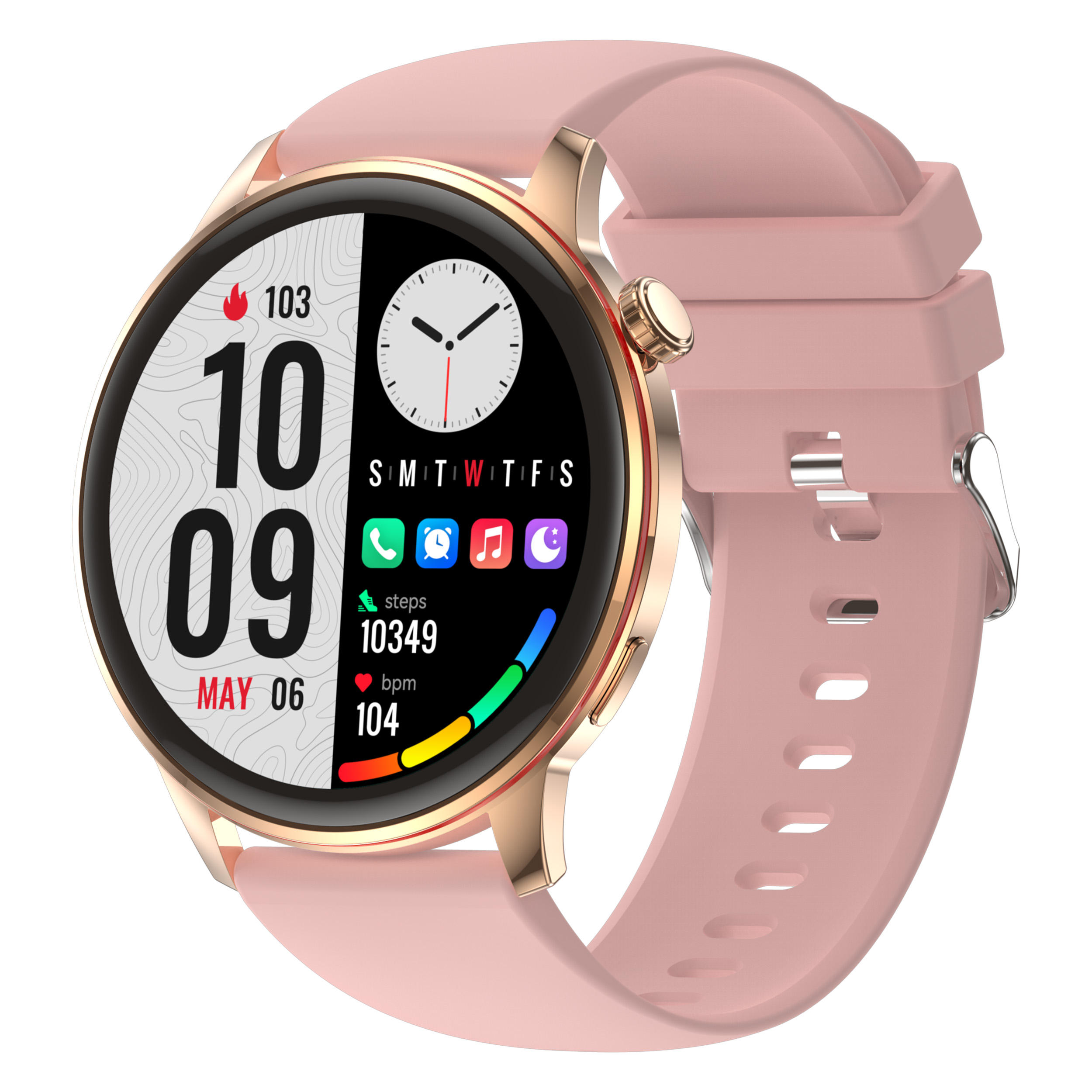 2026 HK36 Smart Watch 1.43inch Amoled Screen BT Call Always-On Display Sports Modes Heart Rate Relojes Smartwatch for Men Women