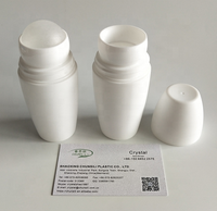 75ml déodorant rouleau sur bouteille rouleau en plastique bouteille pour déodorant