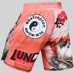 Wholesale Muay Thai <strong>Shorts</strong> MMA Boxing <strong>Shorts</strong> <strong>Men's</strong> Fight <strong>Shorts</strong> for Wrestling &amp; <strong>Combat</strong> Sports Quick-Dry,Stretchable Bulk/OEM - Product Image 3