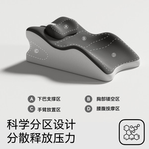 <span class=keywords><strong>2025</strong></span> thiết kế mới Ergonomic Bộ nhớ bọt gối để đọc Bộ nhớ bọt giường Gối chơi điện thoại di động đọc vị trí dễ bị - Product Image 6