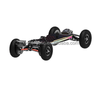 Planche à roulettes électrique tout-terrain 1800W, scooter électrique hors route, 55 km/h, autonomie 50-60 km, contrôle par application Bluetooth, absorption des chocs