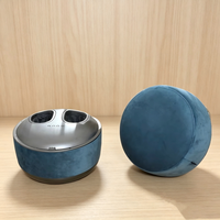 Pouf de massage électrique filaire Boncare Q5 en tissu avec fonction chauffante Shiatsu pour les jambes, masseur vibrant pour les pieds et les genoux
