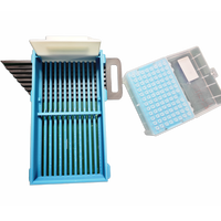 Chargeur de pointes de pipette de laboratoire - Outil d'installation rapide pour le remplissage de boîtes de pointes de pipette