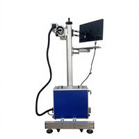Machine de marquage laser CO2 20W mini portable, compatible DXF, style volant, écologique, pour gravure sur métal