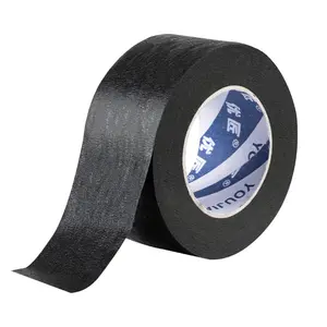 YOUJIANG Painting Labeling DIY Crafting Decoration And School Projects Black Painters Paper Medium Adhesive Masking Tape