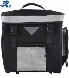 कस्टम वाटरप्रूफ हल्के पकने काले 30x30x14 सेमी बाइक रियर हैंडलबार बैग बैग बैग - Product Image 2