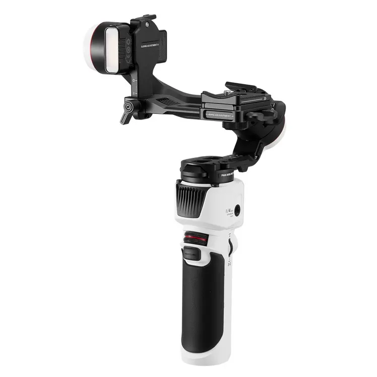 CRANE-M3S COMBO Camera Handheld 3-Axis Gimbal Stabilizer Built-in LED Fill Light PD Quick Charging Tripod Backpack Phone Clamp