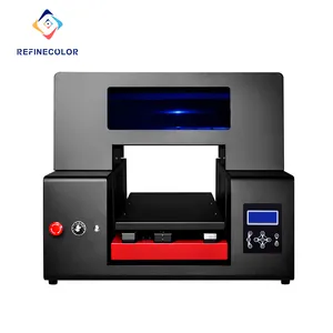 Tinta Warna 3D A3 CMYKW Multifungsi, untuk Cup UV Led Timbul Mesin Printer Pipih Kertas Foto Kayu Paspor