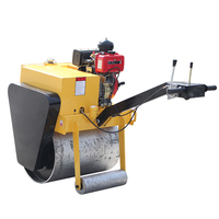 Machine de terrassement, rouleau à pneus en caoutchouc de 1,5 tonne, compacteur hydraulique