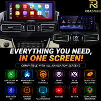 Écran de navigation HD Android RoadNavi 12,3 pouces pour Toyota Land Cruiser 2007-2020 Lecteur multimédia CarPlay sans fil GPS