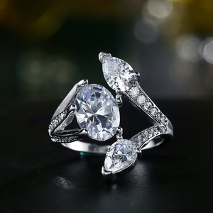 Rakol Rp2025 Kim Cương Ngọc Nhẫn Nhẫn Cưới 18K Vàng Trang Sức Phụ Nữ - Product Image 4