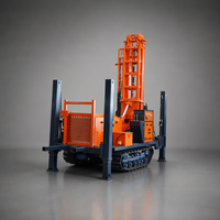 JTQZ-260 Foreuses portables pour puits d'eau, profondeur de forage 260M, puissance 76KW, diamètre de tige de forage 100-325MM, diamètre de tige de forage 7689MM, en promotion