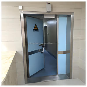 Portes médicales doubles en acier pour salle d'opération d'hôpital - Product Image 5
