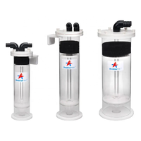 Filtre à cartouche multi-étages pour aquarium avec plateaux de médias stratifiés pour une filtration efficace de l'aquarium, filtre à cartouche en acrylique