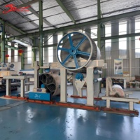 Ligne de production de papier toilette entièrement automatique, capacité quotidienne de 1 tonne, machine à fabriquer du papier ménager