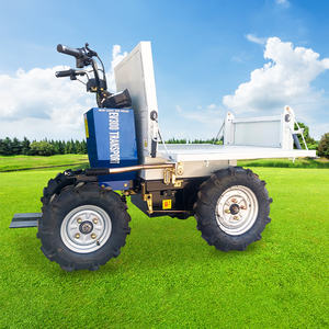 Günstiger Kleiner Manueller Gartentransporter Vierrad-Mini-Elektro-Dumper 500 kg Mini Dumper Elektro - Product Image 1