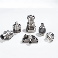 Pièces de tournage en acier inoxydable poli CNC de haute précision, personnalisées par OEM, pour équipement industriel de pompage