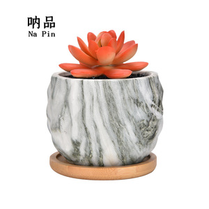 Vente en gros de pots d'ananas succulents en céramique émaillée écologique quatre couleurs disponibles pour le marché pots de fleurs jardinières - Product Image 4