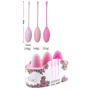 Klinische Silikon Pink Vagina Kegel Ball Set Erwachsene Frau Sexspielzeug Vibrierender Beckenboden Exerciser Blasen kontrolle <span class=keywords><strong>Koro</strong></span> Ball - Product Image 5