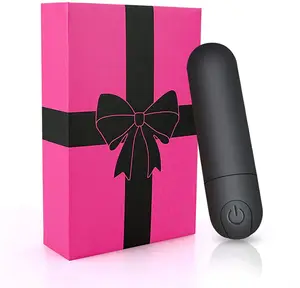 G Spot Vibrator Bentuk Peluru, Mainan Seks Dewasa Pemijat Vagina Orgasme Klitoris Puting Susu Isi Ulang Daya