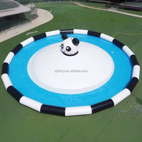 Aufblasbarer Sprung-Schwimmpool Kommerzielles Wasserpark-Equipment für Kinder und Erwachsene Outdoor Panda Wasser-Sprungball Pool