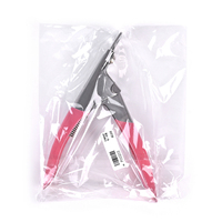 Ciseaux à ongles en acier inoxydable pour faux ongles, coupe-pointes d'ongles, outils de coupe pour faux ongles en acrylique et gel, coupe-triples pointes